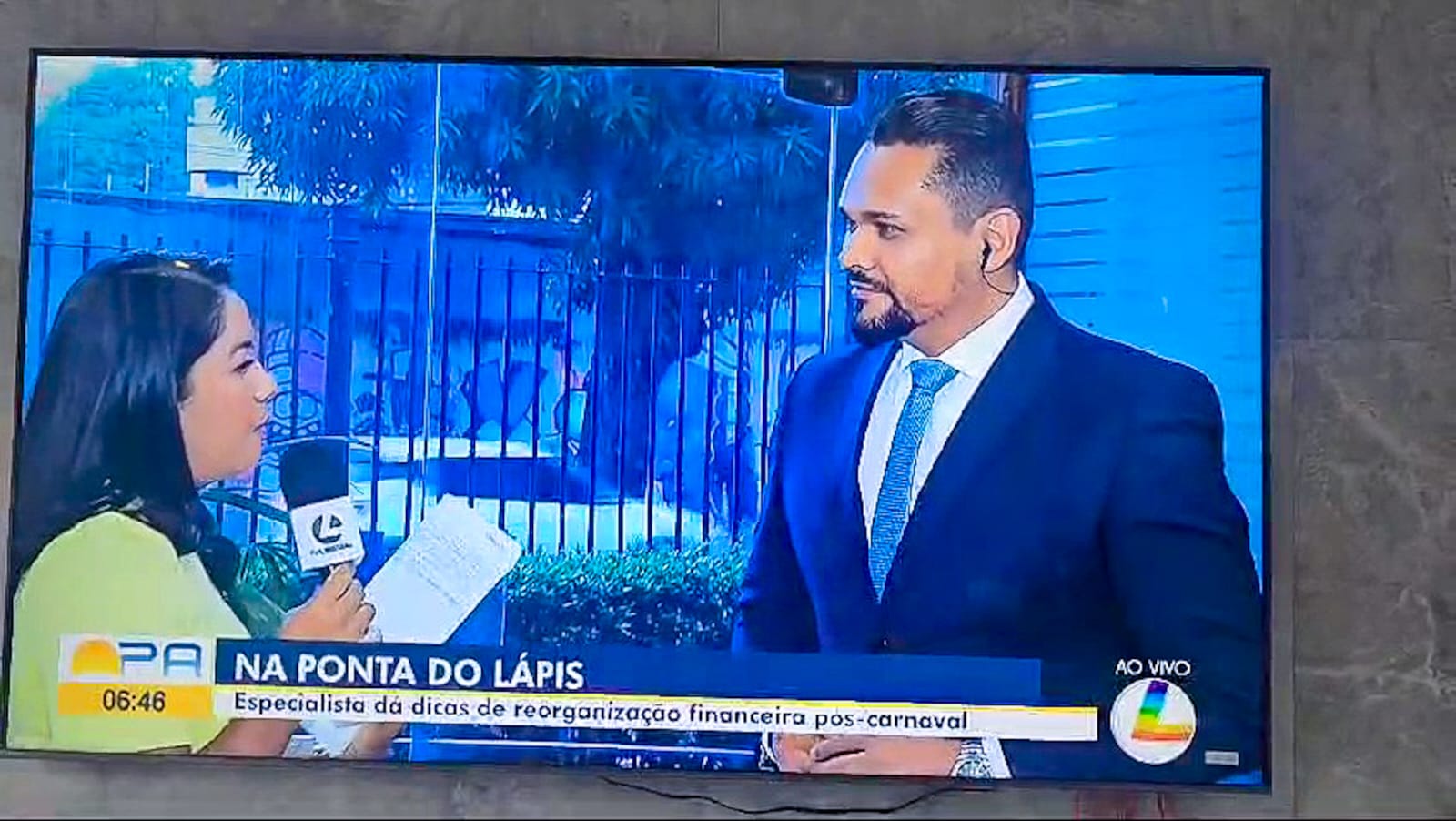 Cleber Albuquerque ao vivo na TV paraense
